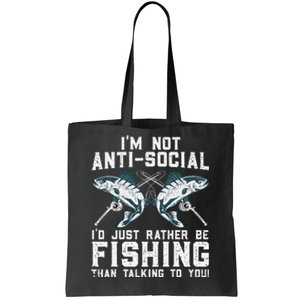 Funny Fishing Design For Fisherman Fishing Lover Tote Bag