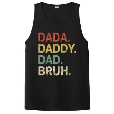 Funny Fathers Day For Dad Grandpa Dada Daddy Dad Bruh Gift PosiCharge Competitor Tank