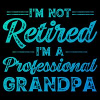 Funny Fathers Day Retired Grandpa Great Gift Impact Tech Backpack
