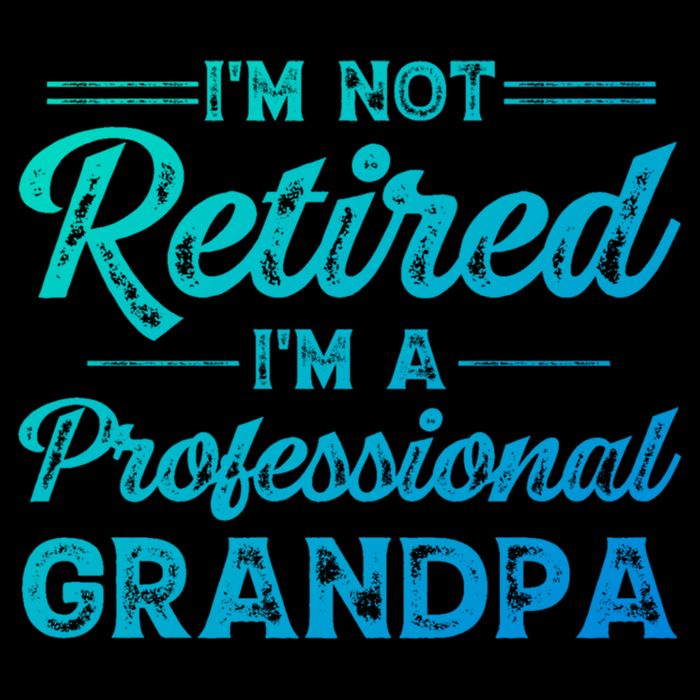Funny Fathers Day Retired Grandpa Great Gift Impact Tech Backpack