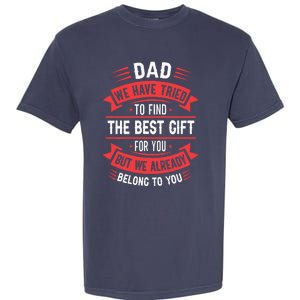 Funny Fathers Day From Daughter Son Wife Garment-Dyed Heavyweight T-Shirt