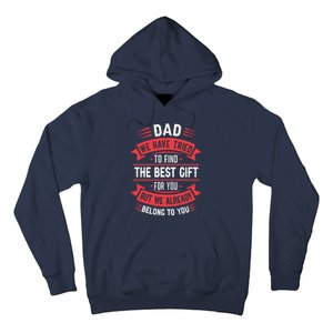 Funny Fathers Day From Daughter Son Wife Hoodie