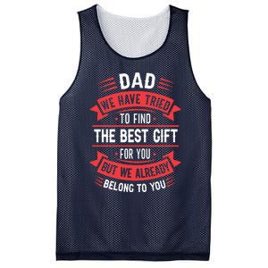 Funny Fathers Day From Daughter Son Wife Mesh Reversible Basketball Jersey Tank