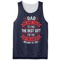 Funny Fathers Day From Daughter Son Wife Mesh Reversible Basketball Jersey Tank