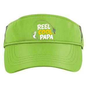 Funny FatherS Day Fish Reel Cool Fisher Papa Fishing Dad Meaningful Gift Adult Drive Performance Visor