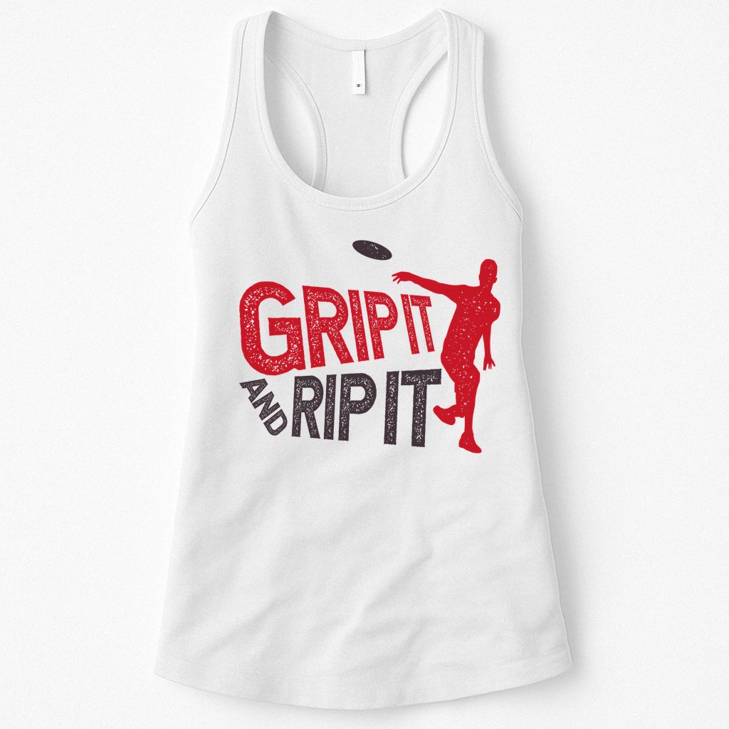 Funny Frisbee Disc Golf Shirt for Disc Golfer Womens Tank Top