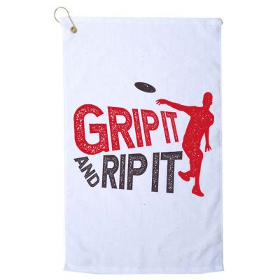 Funny Frisbee Disc Golf Shirt for Disc Golfer Golf Towel