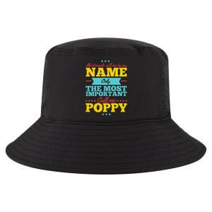 Funny Fathers Day For Poppy Men From Daughter & Son Cool Comfort Performance Bucket Hat