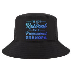 Funny Fathers Day Retired Grandpa Great Gift Cool Comfort Performance Bucket Hat