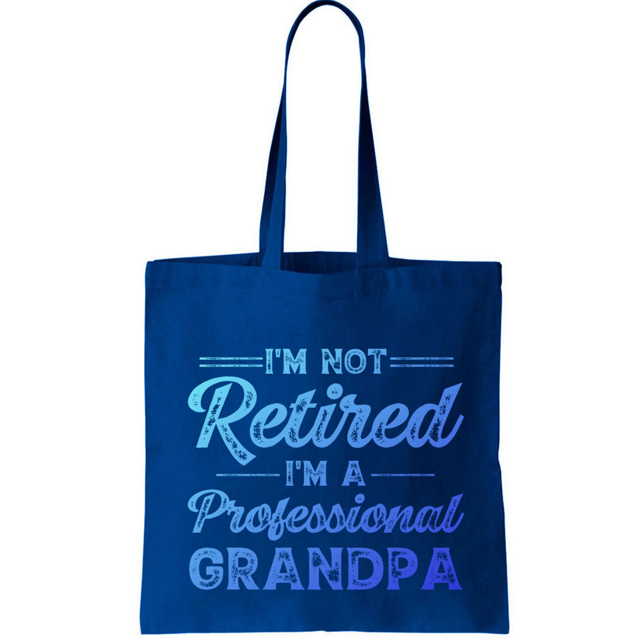 Funny Fathers Day Retired Grandpa Great Gift Bag
