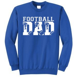 Funny Fathers Day Football Dad Football Dad Birthday Gift Sweatshirt