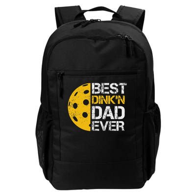 Funny Father's Day Pickleball Best Dink'n Dad Ever Funny Backpack