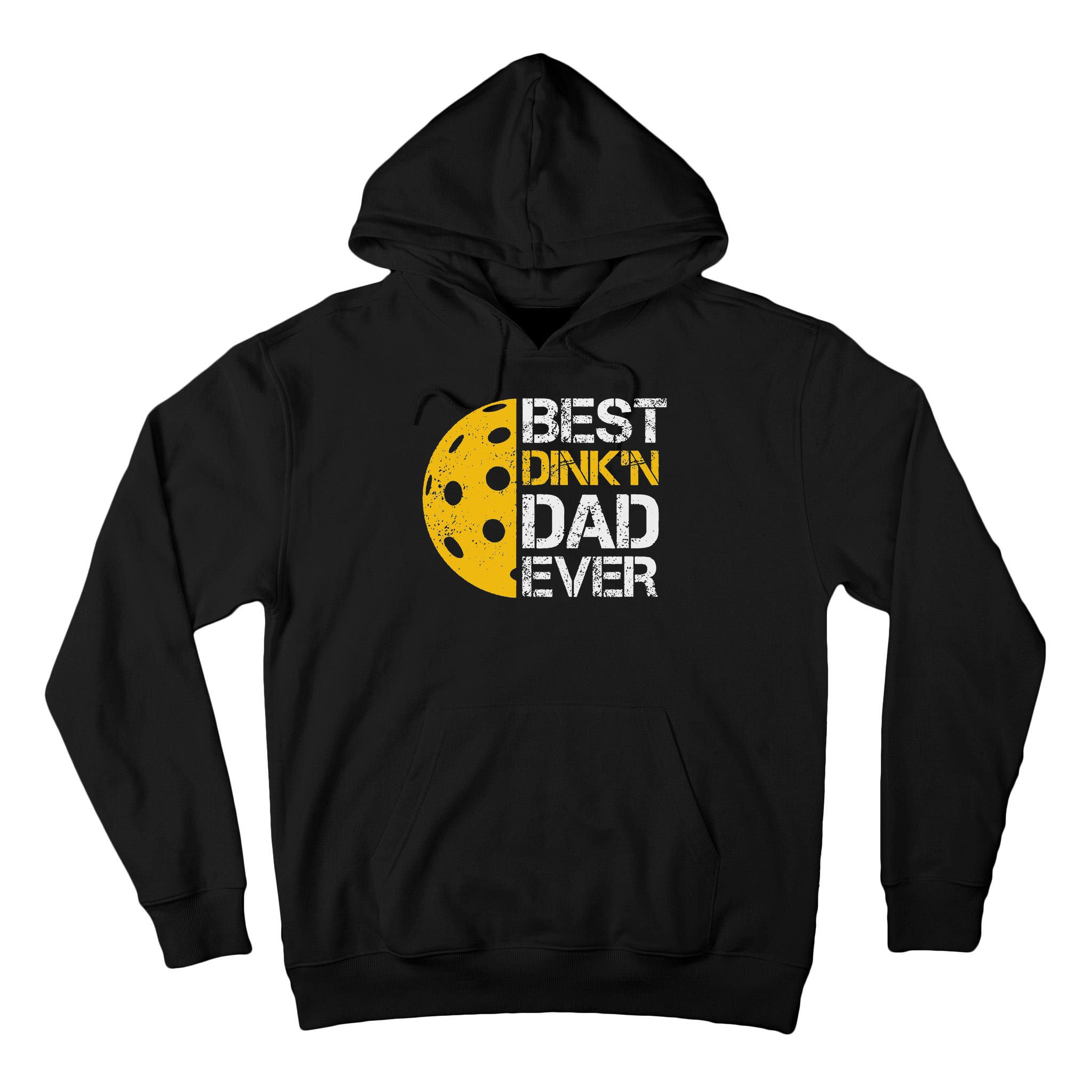 Funny Father's Day Pickleball Best Dink'n Dad Ever Funny Tall Hoodie
