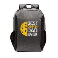 Funny Father's Day Pickleball Best Dink'n Dad Ever Funny Vector Backpack