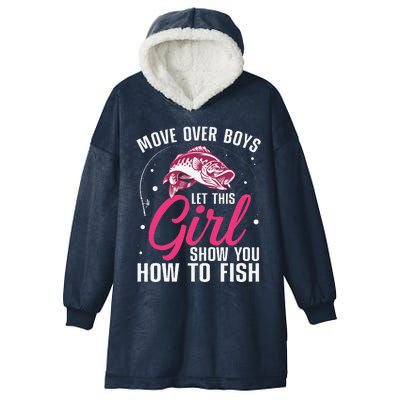 Funny Fishing Design Fisherman Fishing Lover Hooded Wearable Blanket