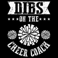 Funny Football Dibs On The Cheer Coach Pom Poms Cooling Performance Crew T-Shirt