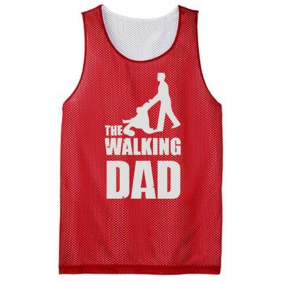 Funny Fathers Day Gift The Walking Dad Mesh Reversible Basketball Jersey Tank