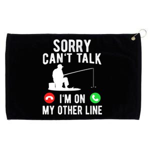 Funny Fishing Dad Funny Reel Cool Fish Bass Fishing Gift Grommeted Golf Towel