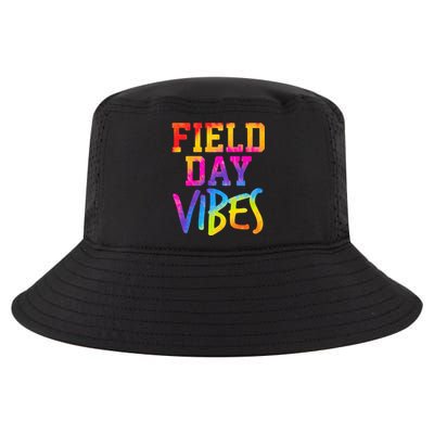 Funny Field Day Vibes Teacher Appreciation Tie Dye Gift Cool Comfort Performance Bucket Hat