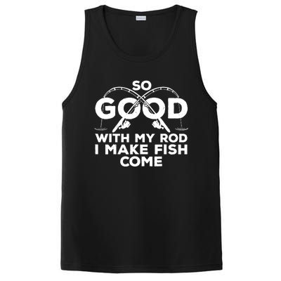 Funny Fishing Design For Fisherman Fish Fishing PosiCharge Competitor Tank