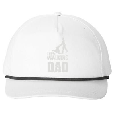 Funny Fathers Day Gift The Walking Dad Snapback Five-Panel Rope Hat