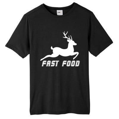 Fast Food Deer Tall Fusion ChromaSoft Performance T-Shirt