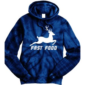 Fast Food Deer Tie Dye Hoodie