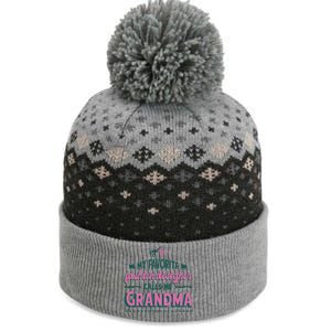 Favorite Fashion Designer Calls Me Grandma The Baniff Cuffed Pom Beanie