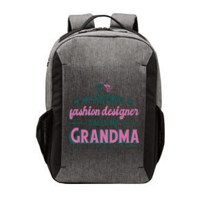 Favorite Fashion Designer Calls Me Grandma Vector Backpack