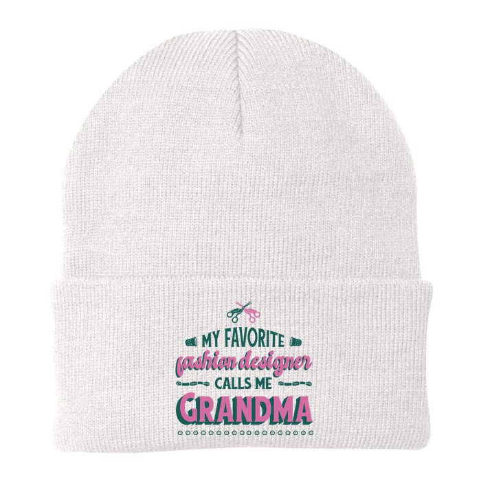 Favorite Fashion Designer Calls Me Grandma Knit Cap Winter Beanie