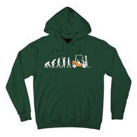 Funny Forklift Driver Art For Men Women Forklift Operator Hoodie