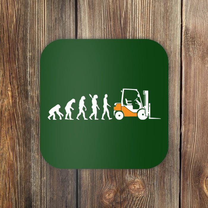 Funny Forklift Driver Art For Men Women Forklift Operator Coaster