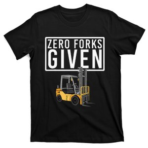 Funny Forklift Driver Art For Wo Forklift Operator T-Shirt