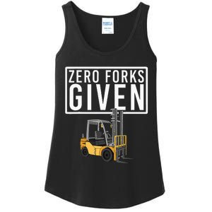 Funny Forklift Driver Art For Men Women Forklift Operator Ladies Essential Tank