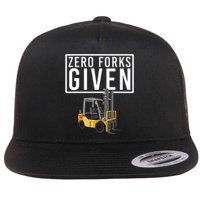 Funny Forklift Driver Art For Men Women Forklift Operator Flat Bill Trucker Hat