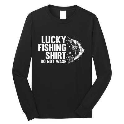 Funny Fishing Design Fisherman Fishing Long Sleeve Shirt