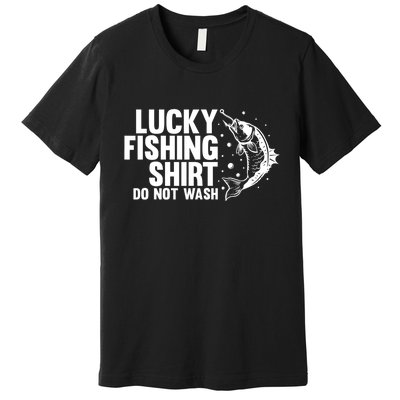 Funny Fishing Design Fisherman Fishing Premium T-Shirt