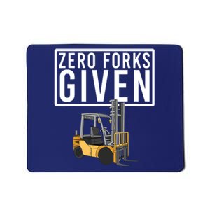 Funny Forklift Driver Art For Men Women Forklift Operator Mousepad