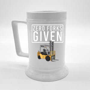 Funny Forklift Driver Art For Men Women Forklift Operator Beer Stein