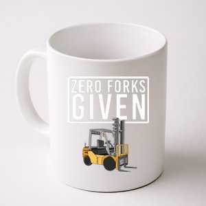 Funny Forklift Driver Art For Men Women Forklift Operator Coffee Mug