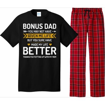 Funny FatherS Day Bonus Dad Gifts From Daughter Son Wife Pajama Set