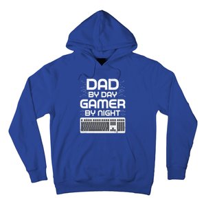 Funny Fathers Day Gaming Gift Dad By Day Gamer By Night Gift Hoodie