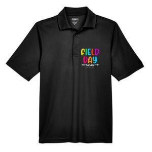 Field Fun Day Squad School Trip Vibes Teachers Men's Origin Performance Pique Polo