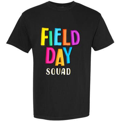 Field Fun Day Squad School Trip Vibes Teachers Garment-Dyed Heavyweight T-Shirt