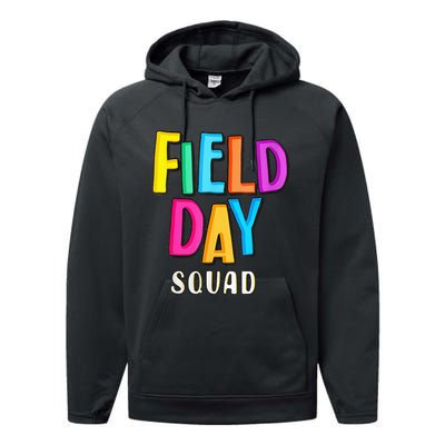 Field Fun Day Squad School Trip Vibes Teachers Performance Fleece Hoodie