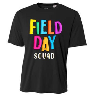 Field Fun Day Squad School Trip Vibes Teachers Cooling Performance Crew T-Shirt