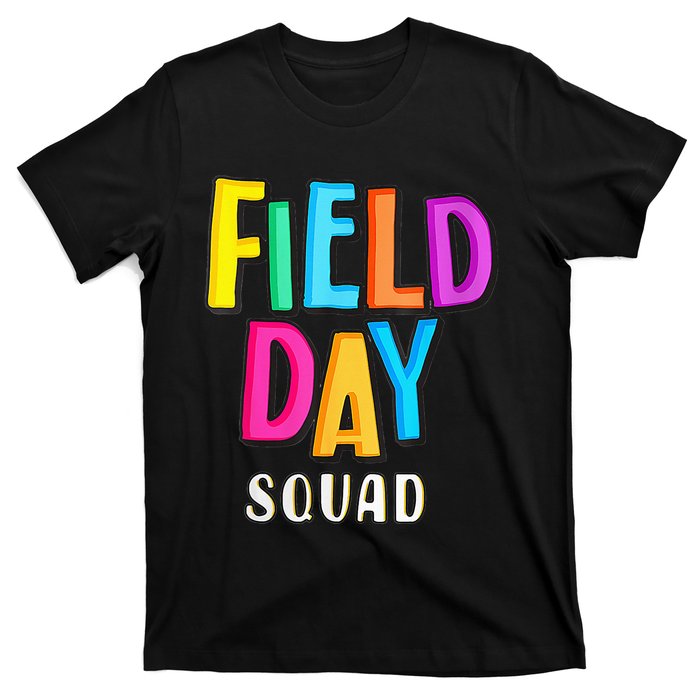 Field Fun Day Squad School Trip Vibes Teachers T-Shirt