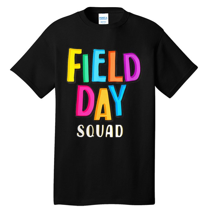 Field Fun Day Squad School Trip Vibes Teachers Tall T-Shirt