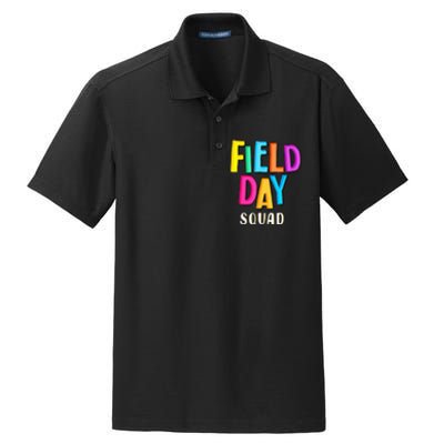 Field Fun Day Squad School Trip Vibes Teachers Dry Zone Grid Polo