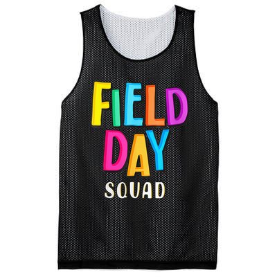 Field Fun Day Squad School Trip Vibes Teachers Mesh Reversible Basketball Jersey Tank